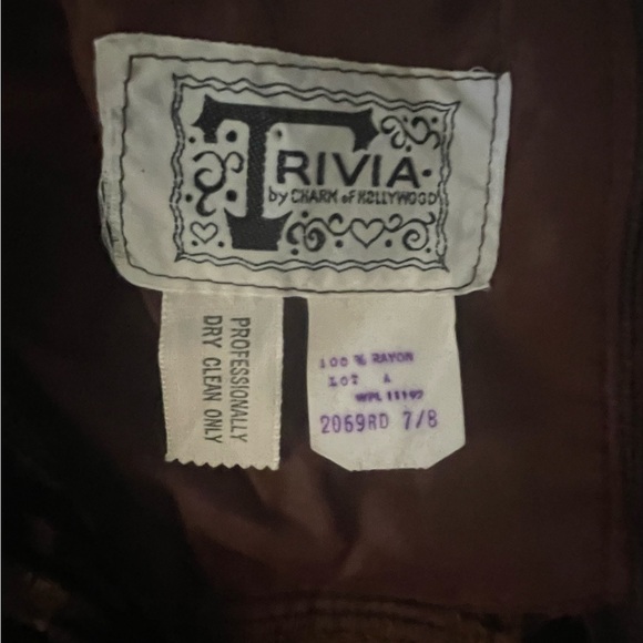 Vtg Trivia by Charm of Hollywood
Medieval Renaissance Prairie Boho Dress Sz 7/8 - Picture 11 of 11